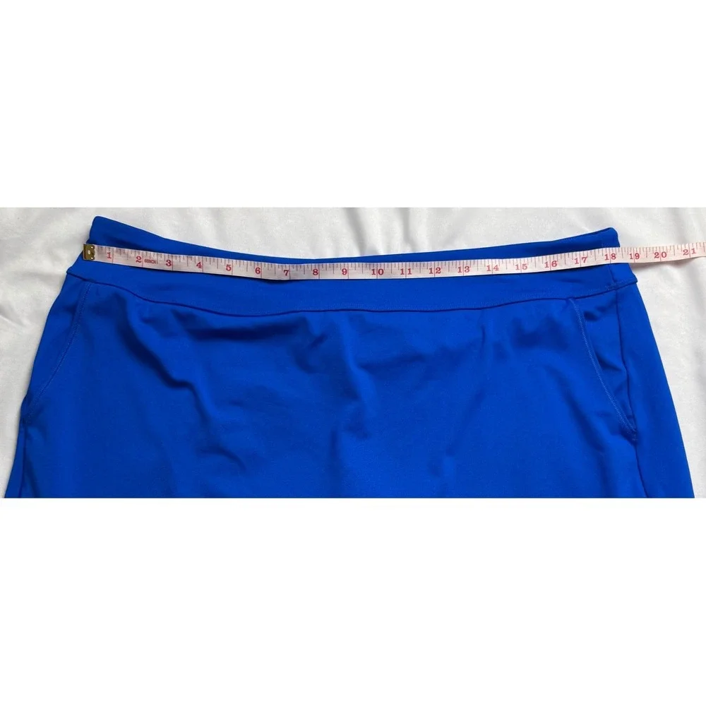 Under Armour HeatGear Royal Blue Athletic Skort Womens XL Pleated‎ Golf Tennis